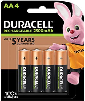 Duracell AA 2500mAh